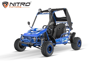 NITRO MOTOR Midi Teens Buggy XL 125cc RG8-3G Semi-Automatik Hunt
